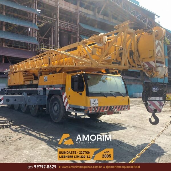 LIEBHERR LTM 1220-5.2 220TON