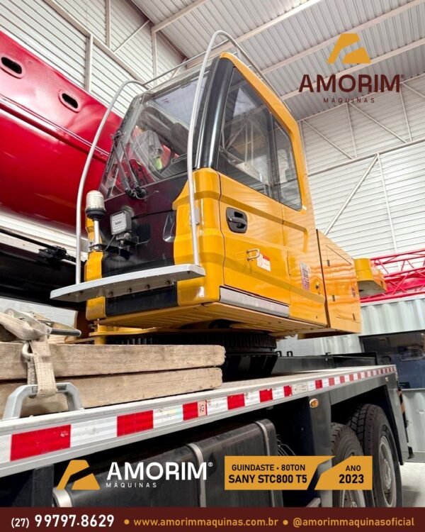 SANY STC800T5 80TON - Image 9