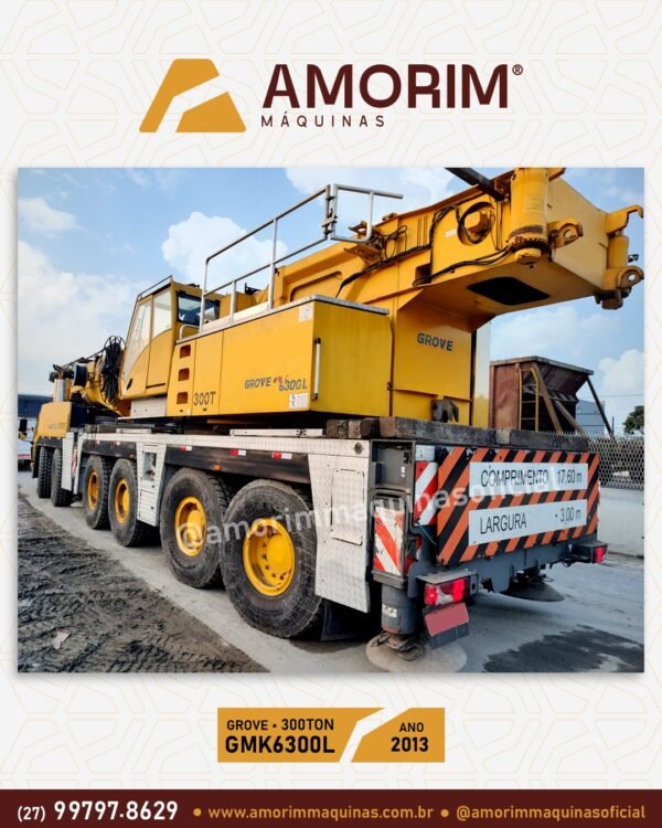 GROVE GMK6300L 300TON - Image 13