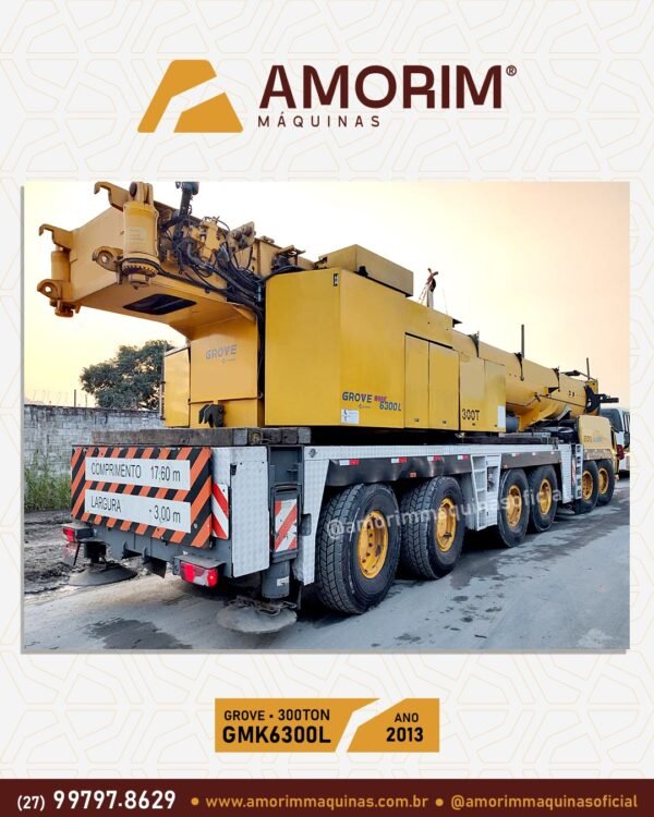 GROVE GMK6300L 300TON - Image 14