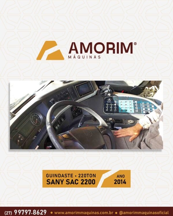 SANY SAC2200 220TON - Image 3