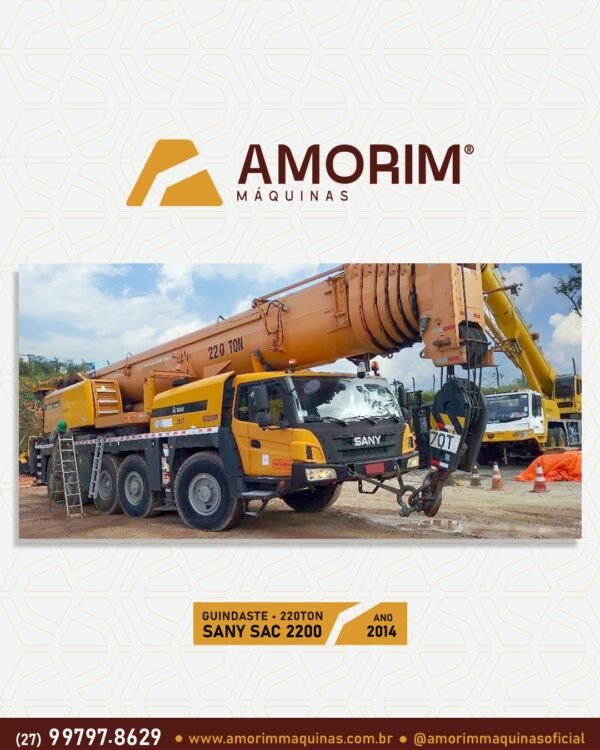 SANY SAC2200 220TON - Image 2