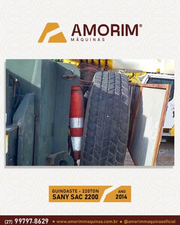 SANY SAC2200 220TON - Image 8