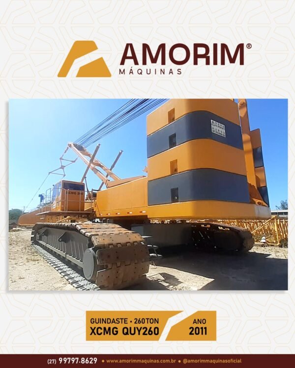 TRELIÇADO XCMG QUY260 260TON