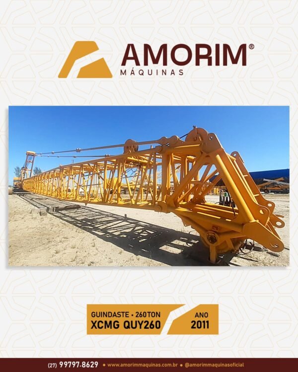 TRELIÇADO XCMG QUY260 260TON - Image 2