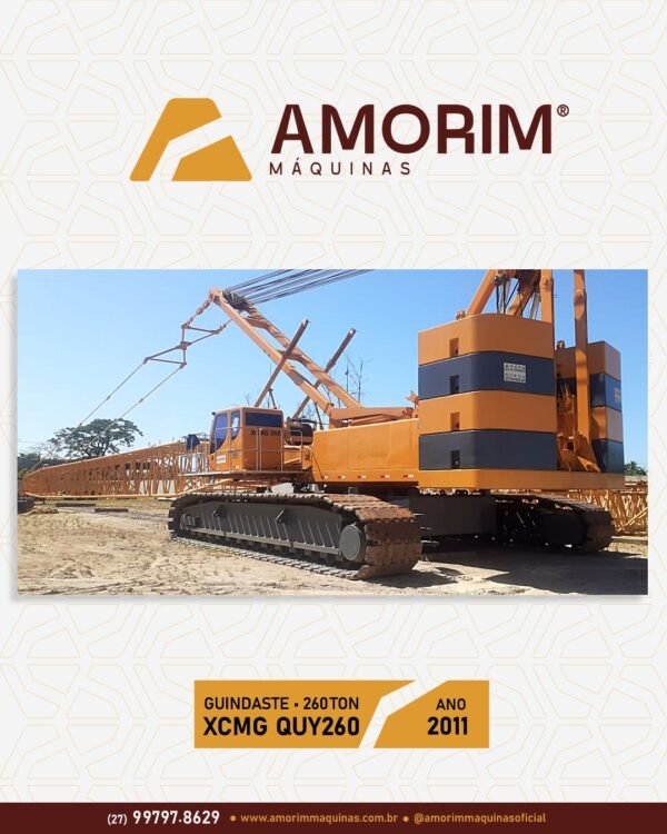 TRELIÇADO XCMG QUY260 260TON - Image 4