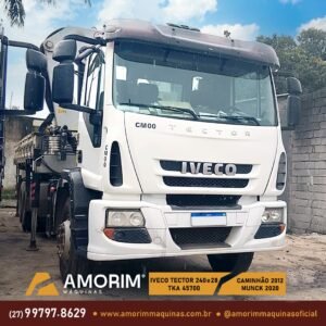 CAMINHÃO MUNCK IVECO TECTOR 240E28 / TKA 45700