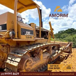 TRATOR DE ESTEIRA CATERPILLAR D6 E
