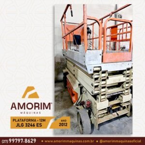 PLATAFORMA ELEVATÓRIA JLG 3246 ES 12M DE ALTURA