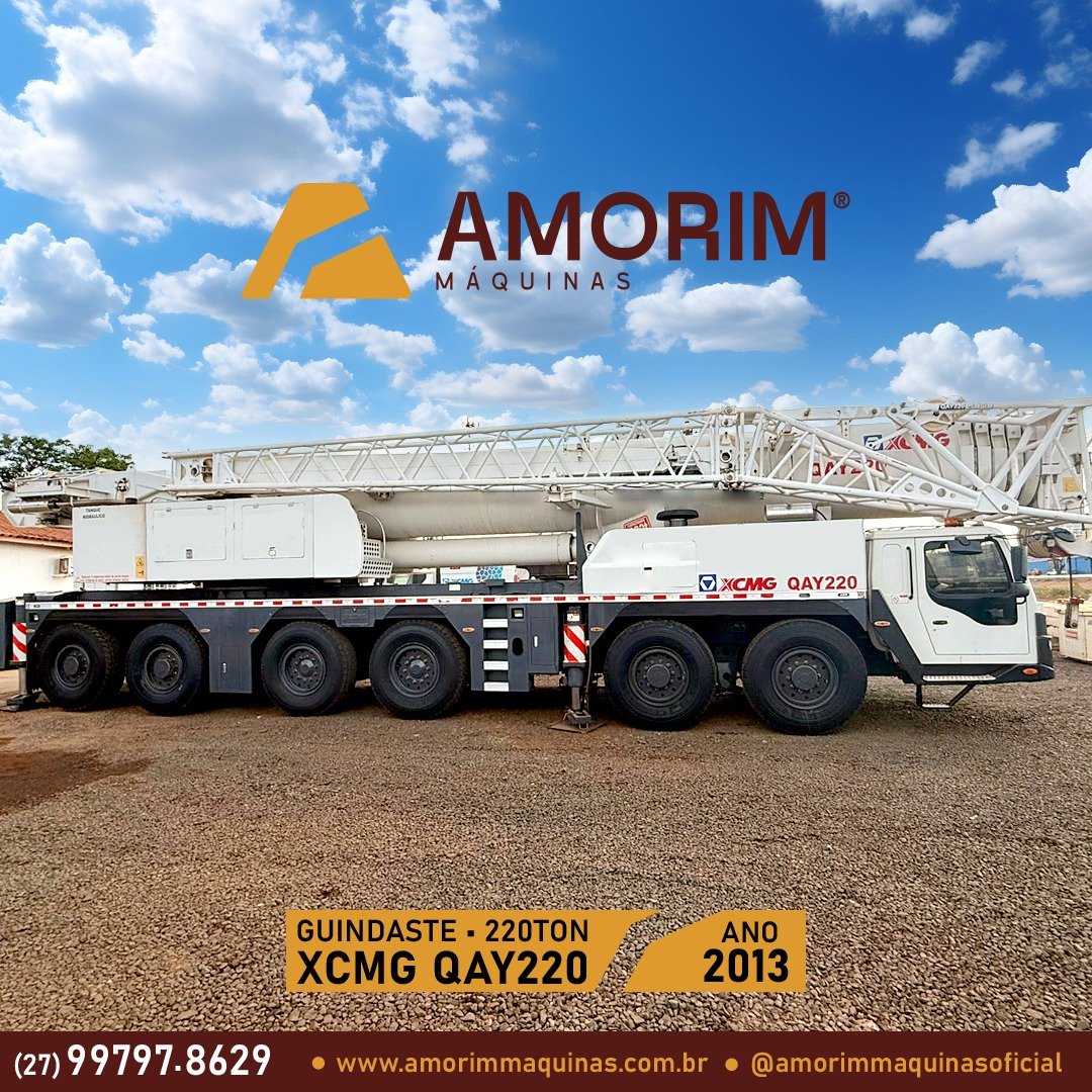 XCMG QAY 220 220TON – Amorim Máquinas