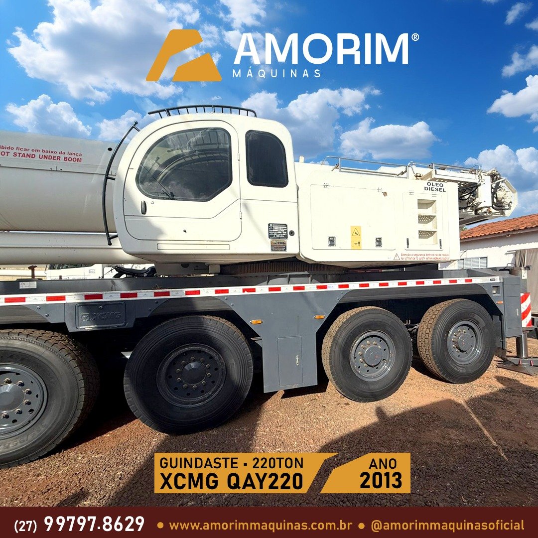 XCMG QAY 220 220TON – Amorim Máquinas