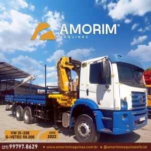 CAMINHÃO MUNCK VW31.330 G-VETEC 55.200 6X4